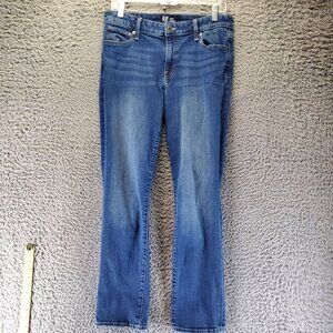 Gap Jeans Womens 10/30 Blue Classic Straight Fit Denim Stretch Mid Rise